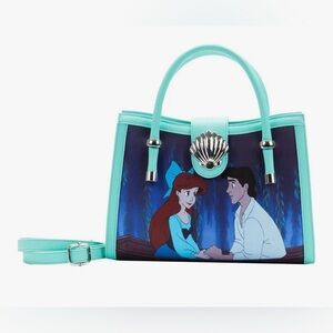 Loungefly Disney The Little Mermaid Princess Scenes Series Crossbody Bag
